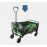 Folding Wagon Cart Outdoor Camping Portable Cart Beach Picnic Cart Adjustable Handcart Garden Wagon Trolley