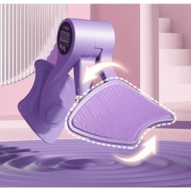 Digital Thigh Master Exerciser Strength Adjustable Pelvic Floor Training Device Battery Powered Men Women Yoga Fitness Equipment