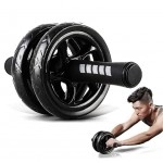 AB Roller Wheel Roller Keep Fit Wheels Home  No Noise Abdominal Training Equipment for Gym Strength Workouts